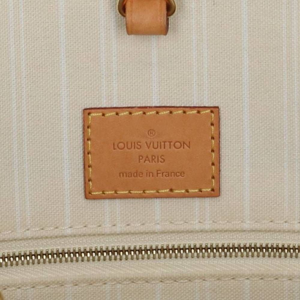 Louis Vuitton On The Go GM Light Blue White 2way Shoulder bag - Picture 4 of 5